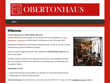 Tablet Screenshot of obertonhaus.de